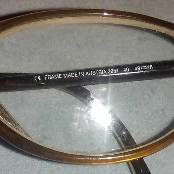 Christian Dior Vintage CD2961 40 / Eyeglasses Frames Austria Unique Librarian - Picture 3 of 6